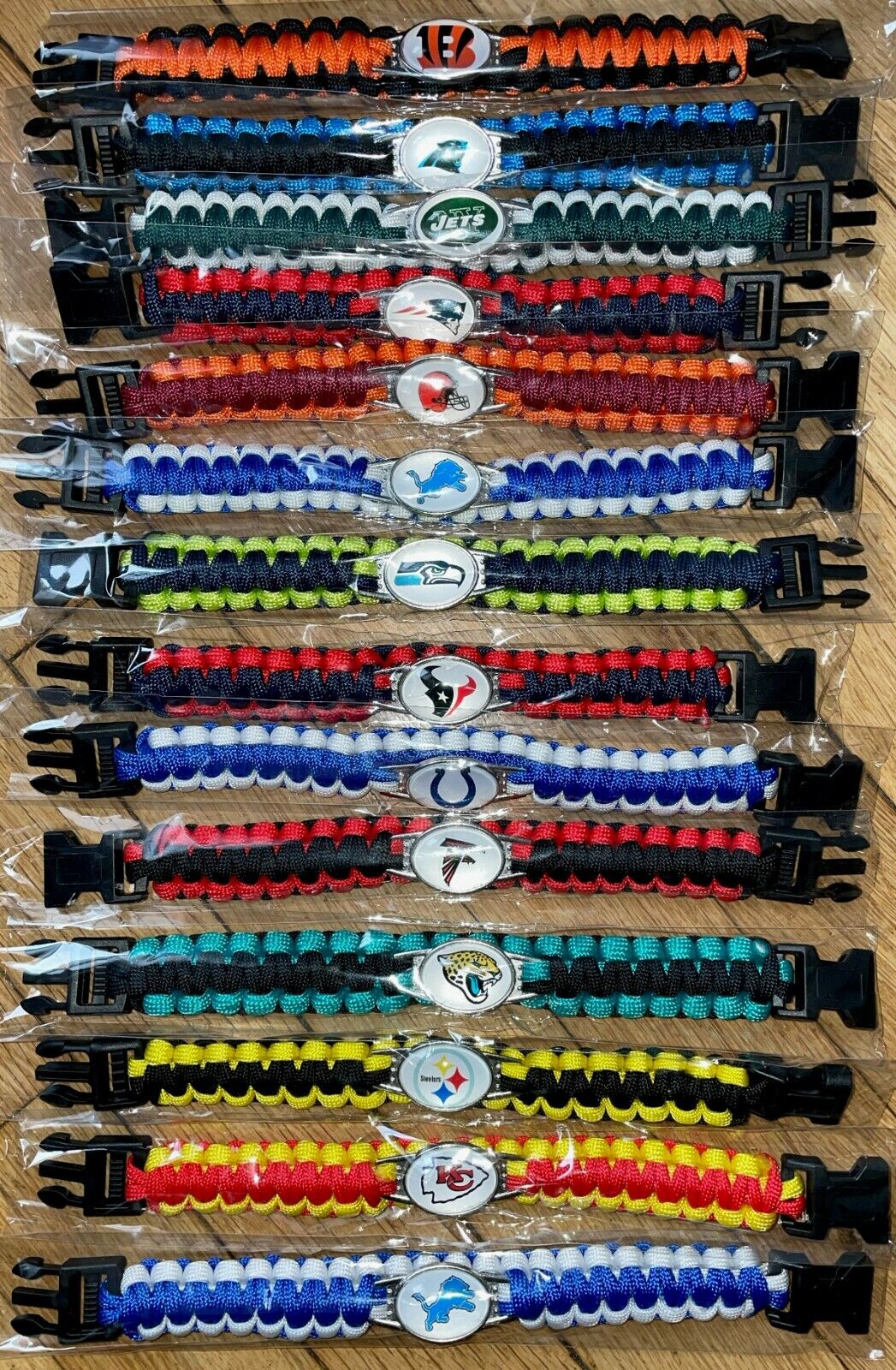 NFL Paracord Bracelet