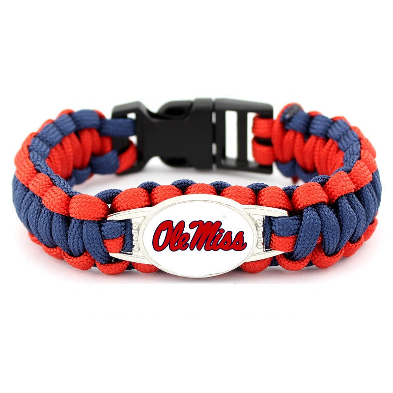 NCAA Paracord Bracelet