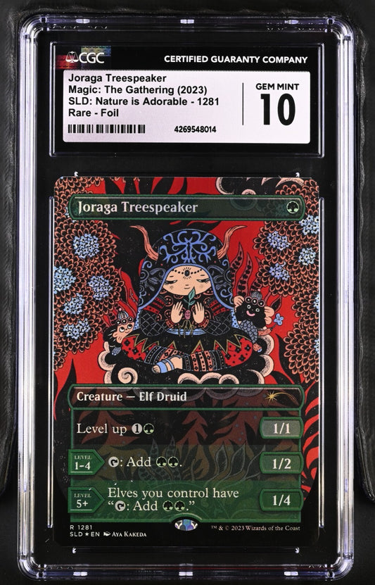 CGC 10 POP 1 MTG Joraga Treespeaker Nature is Adorable Secret Lair Drop Series