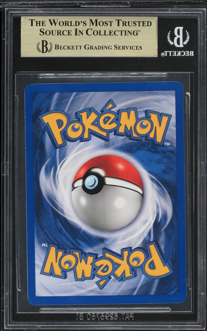 1999 POKEMON BASE SET UNLIMITED #102 WATER ENERGY BGS 9.5