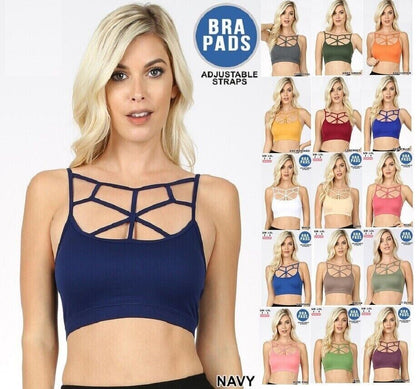 Padded Web Bralette